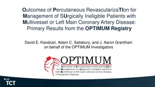 Percutaneous Revascularization in Surgically Ineligible Patients