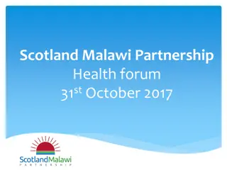 Scotland Malawi Partnership Health Forum