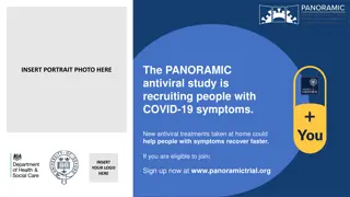 Join PANORAMIC Antiviral Study for Faster COVID-19 Recovery