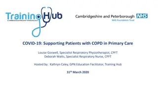 COVID-19: Supporting Patients with COPD in Primary Care