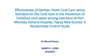 Effectiveness of Gentian Violet Cord Care in Preventing Umbilical Cord Sepsis