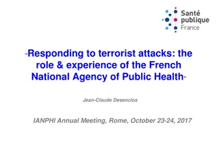 French National Agency of Public Health: Responding to Terrorist Attacks