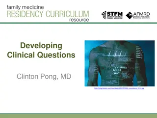 Clinical Questions