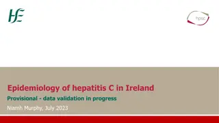 Epidemiology of hepatitis C in Ireland