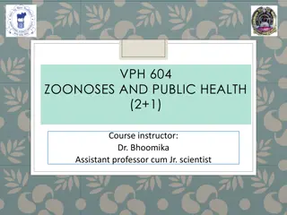 Classification of Zoonoses: Logical and Scientific Basis