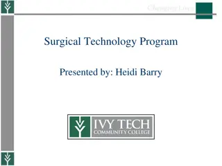 Surgical Technology Program