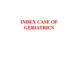 Index Case of Geriatrics