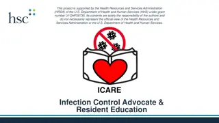 Infection Control Advocate & Resident Education: Essential Elements for Nursing Home Emergency Response