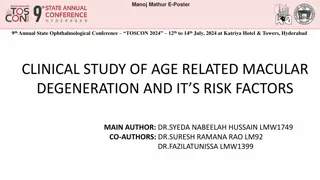 CLINICAL STUDY OF AGE RELATED MACULAR