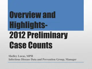 2012 Preliminary Disease Data Overview