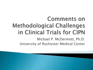 Measurement of Outcome Strategies - Statistical Analysis & Study Planning