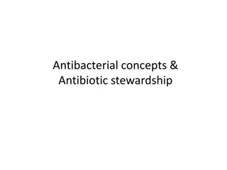 Antibacterial Concepts and Antibiotic Stewardship