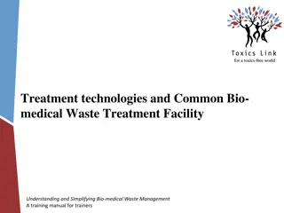 Simplifying Bio-medical Waste Management Strategies
