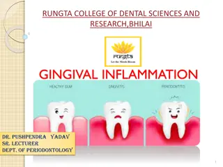 GINGIVAL INFLAMMATION