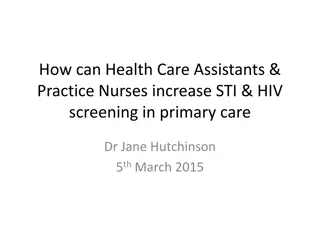 Increasing STI & HIV Screening in Primary Care