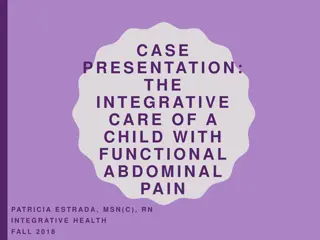 Integrative Care of a Child with Abdominal Pain