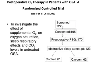 Postoperative Oxygen Therapy in Patients with OSA: Randomized Trial