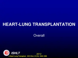 HEART-LUNG TRANSPLANTATION