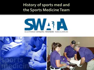 Athletic Trainers: Essential Health Care Professionals
