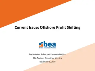 Current Issue: Offshore Profit Shifting