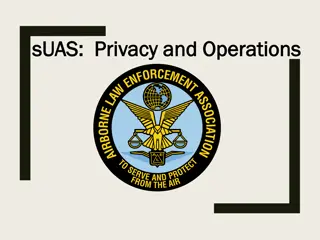 sUAS:  Privacy and Operations