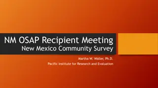 NM OSAP Recipient Meeting
