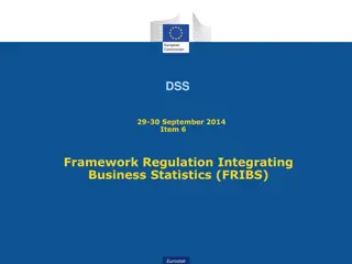 Framework Regulation Integrating Business Statistics: Importance and Benefits