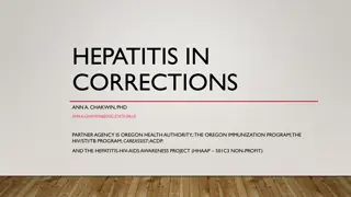 Hepatitis in Corrections: Opt-In vs. Opt-Out Approach