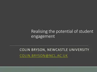 Realising the potential of student  engagement