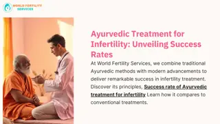 Success Rate Of Ayurvedic Treatment For Infertility