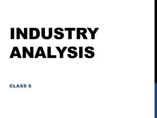INDUSTRY  ANALYSIS