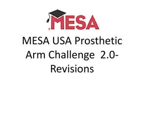 MESA USA Prosthetic Arm Challenge 2.0 Revisions