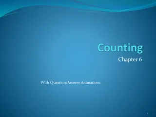 Counting Principles and Permutations