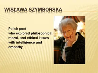 WISŁAWA SZYMBORSKA