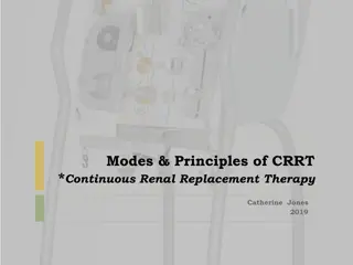 Modes & Principles of CRRT