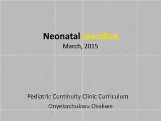 Neonatal Jaundice