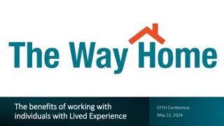 The Benefits of Working with Individuals with Lived Experience