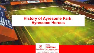 Ayresome Park: Home of Middlesbrough FC's Legendary Heroes