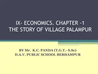The Story of Village Palampur - Basic Concepts of Production