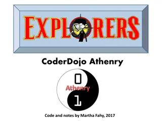 Fun with Animation and Storytelling at CoderDojo Athenry 2017
