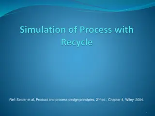 Ref: Seider et al, Product and process design principles, 2