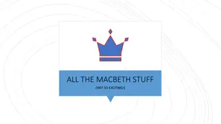 ALL THE MACBETH STUFF