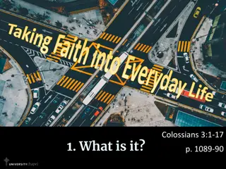 Embracing Faith: A New Perspective on Everyday Life