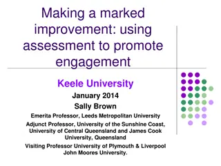 Assessment Transformation for Student Engagement at Keele University