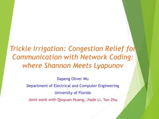 Trickle Irrigation: A Unique Communication Solution