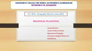 Theory of Growth Poles and Centers in Regional Planning