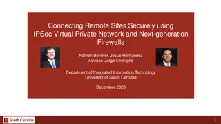 Connecting Remote Sites Securely using IPSec VPNs and NGFWs