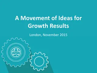 Movement of Ideas for Growth Results in London