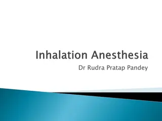 Inhalation Anesthetics: Delivery and Administration