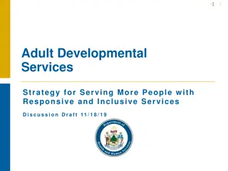 Adult Developmental  Services